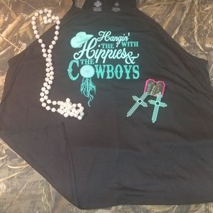 Hippies and Cowboys tank